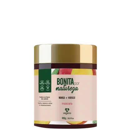 Imagem do produto Bonita por Natureza Manga e Hibisco - Máscara Capilar 480g