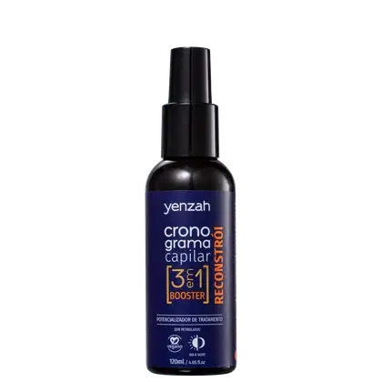 Imagem do produto Yenzah Cronograma Capilar 3 em 1 - Booster Capilar Reconstrução 120ml