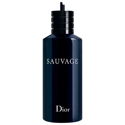 A imagem mostra o Refil do Perfume Importado Masculino Sauvage de Dior.