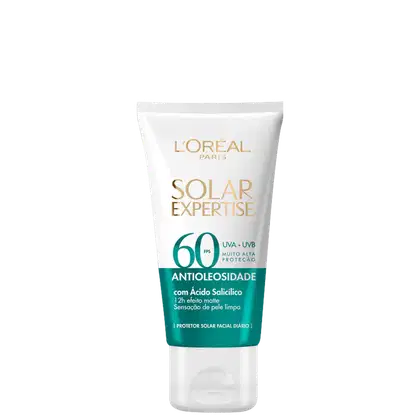 Imagem do produto L'Oréal Paris Solar Expertise Antioleosidade FPS 60 - Protetor Solar Facial 40g