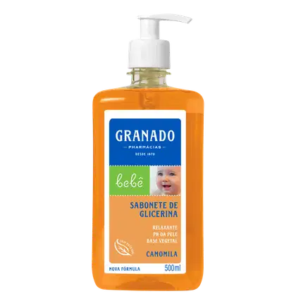Imagem do produto Granado Bebê Glicerina Camomila - Sabonete Líquido 500ml