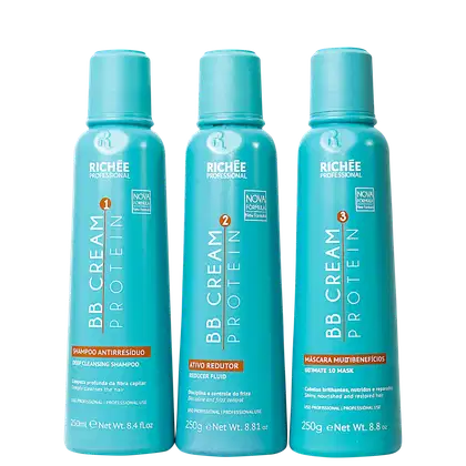 Imagem do produto Kit Richée Professional BB Cream Protein (3 Produtos)