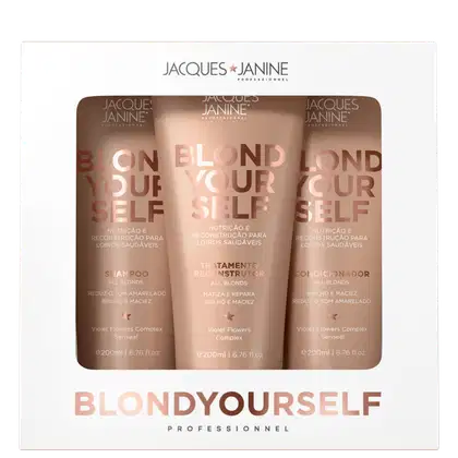 Imagem do produto Kit Jacques Janine Professionnel Blond Yourself (3 Produtos)
