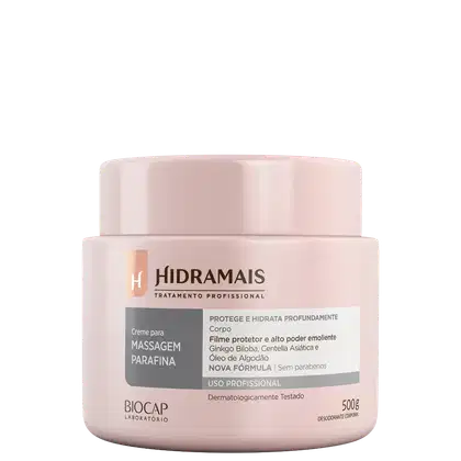 Imagem do produto Hidramais Parafina - Creme para Massagem 500g
