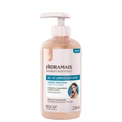 Imagem do produto Hidramais Antiacne - Gel de Limpeza Facial 250ml