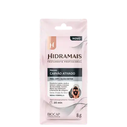 Imagem do produto Hidramais Peel-Off Carvão Ativado - Máscara Facial 8g