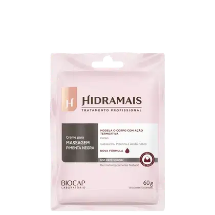 Imagem do produto Hidramais Pimenta Negra - Creme para Massagem 60g