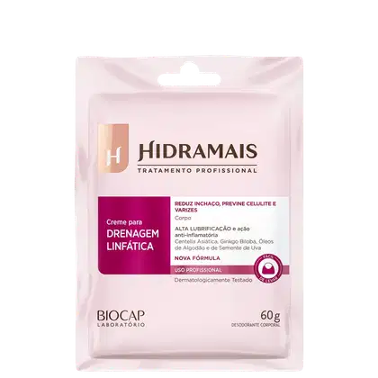 Imagem do produto Hidramais Drenagem Linfática - Creme para Massagem 60g