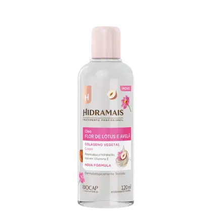 Imagem do produto Hidramais Flor de Lótus e Avelã - Óleo Corporal 120ml
