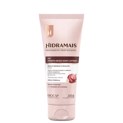 Imagem do produto Hidramais Pimenta Negra Nano Caffein - Gel para Massagem 200g