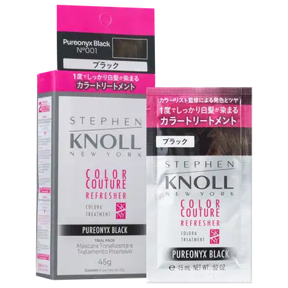 Imagem do produto Stephen Knoll Color Couture Refresher Pureonyz Black - Máscara Tonalizante 3x15g