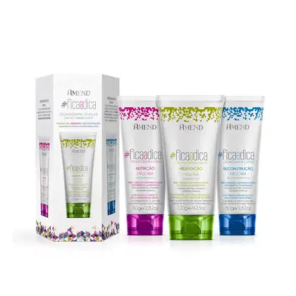 Imagem do produto Kit Amend Cronograma Capilar #Ficaadica (3 Produtos)