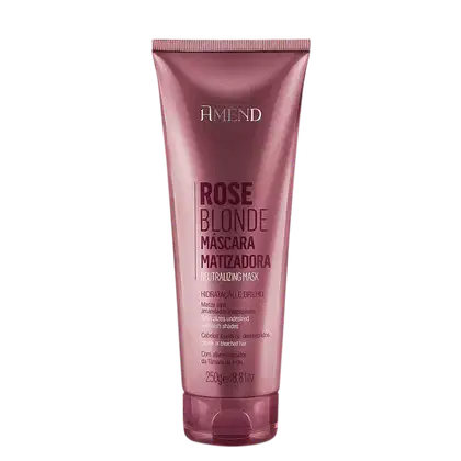 Imagem do produto Amend Rose Blonde - Máscara Matizadora 250g