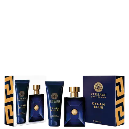 Imagem do produto Conjunto Dylan Blue Pour Homme Versace Masculino - Eau de Toilette 100ml + Gel de Banho 100ml
