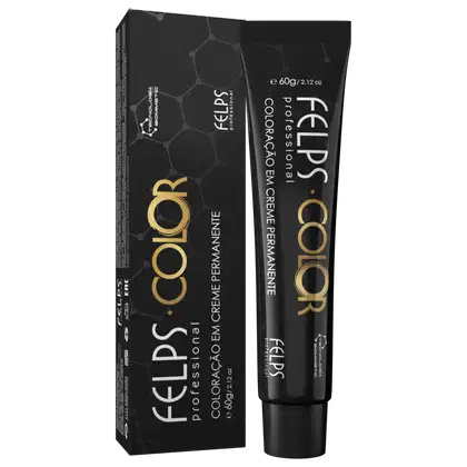 Imagem do produto Felps Professional Felps Color Preto Azulado 1.1 - Coloração Permanente 60g