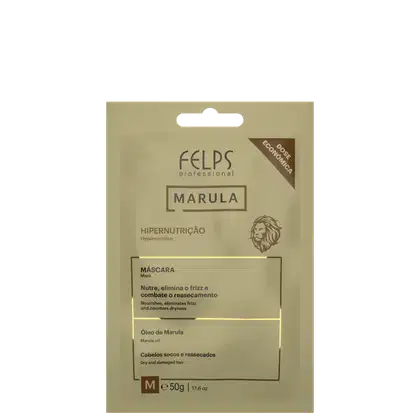 Imagem do produto Felps Professional Marula Sachê - Máscara de Nutrição 50g