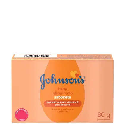 Imagem do produto Johnson's Baby Glicerina - Sabonete em Barra 80g