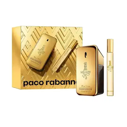 Imagem do produto Conjunto 1 Million Rabanne Masculino - Eau de Toilette 50ml + Eau de Toilette 10ml