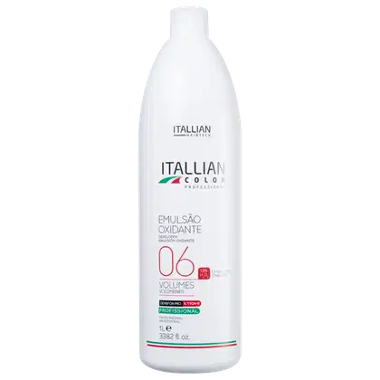 Imagem do produto Itallian Hairtech Color Professional - Emulsão Oxidante Estabilizada 06 Volumes 1L