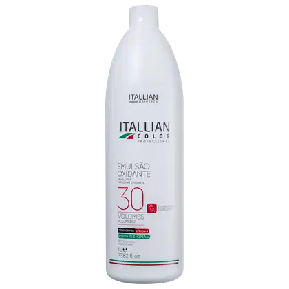 Imagem do produto Itallian Hairtech Color Professional - Emulsão Oxidante Estabilizada 30 Volumes 1L