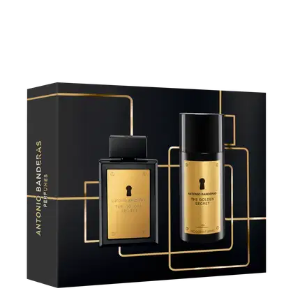 Imagem do produto Conjunto The Golden Secret Banderas  Masculino - Eau de Toilette 100ml + Desodorante Spray 150ml