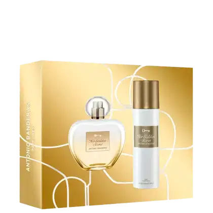 Imagem do produto Conjunto Her Golden Secret Banderas Feminino - Eau de Toilette 80ml + Desodorante 150ml