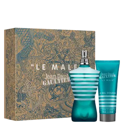 Imagem do produto Conjunto Le Male Jean Paul Gaultier Masculino - Eau de Toilette 125ml + Gel de Banho 75ml