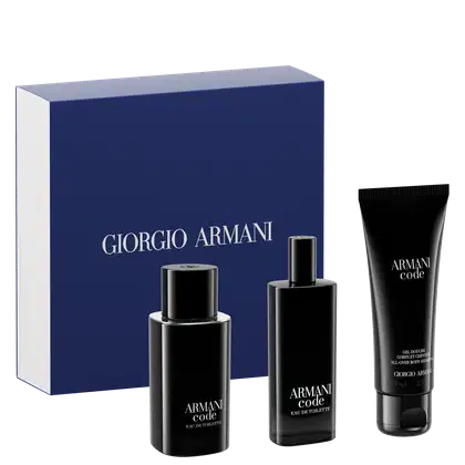 Imagem do produto Conjunto Armani Code Giorgio Armani Masculino - Eau de Toilette 75ml + Eau de Toilette 15ml + Body Balm 75ml