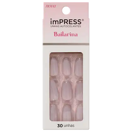 Imagem do produto Kiss New York imPRESS Bailarina Chic - Unhas Autocolantes (30 Unidades)