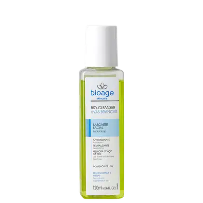 Imagem do produto Bioage Bio-Cleanser Uvas Brancas - Sabonete Líquido Facial 120ml