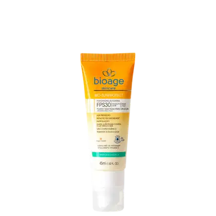 Imagem do produto Bioage Bio-SunProtect Antioleosidade FPS 30 Bege Médio - Protetor Solar 45ml
