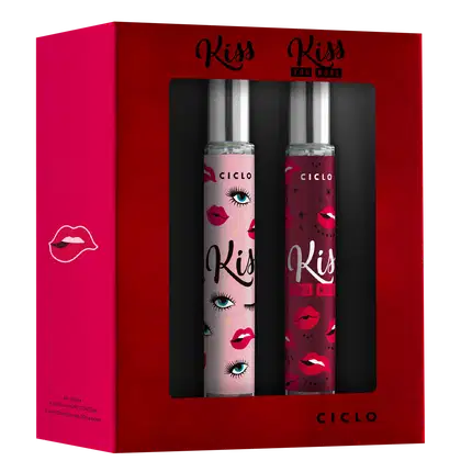 Imagem do produto Conjunto Duo Kiss You More + Kiss Ciclo Cosméticos Feminino - Deo Colônia 30ml + Deo Colônia 30ml