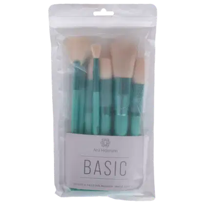 Imagem do produto Kit Ana Hickmann Beauty Basic Makeup Brush Set Green (7 Produtos)