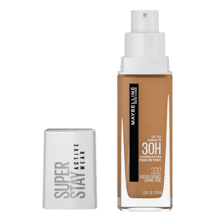 Imagem do produto Maybelline Superstay Active Wear 30H 332 Golden Caramel - Base Líquida 30ml