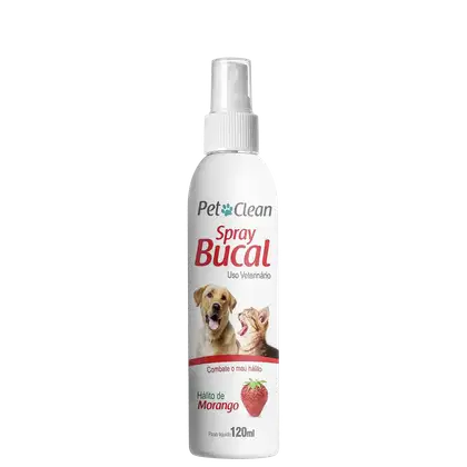 Imagem do produto Pet Clean Morango - Spray Bucal para Pet 100ml