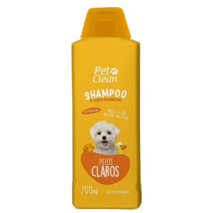Imagem do produto Pet Clean Pelos Claros - Shampoo para Pet 700ml