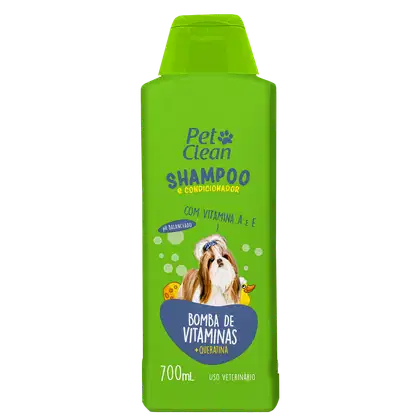 Imagem do produto Pet Clean Bomba de Vitaminas - Shampoo e Condicionador para Pets 700ml
