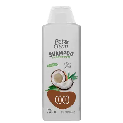 Imagem do produto Pet Clean Coco - Shampoo e Condicionador para Pets 700ml
