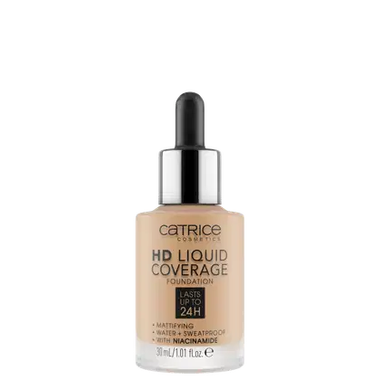 Imagem do produto Catrice HD Liquid Coverage Nude Beige 032 - Base Líquida 30ml