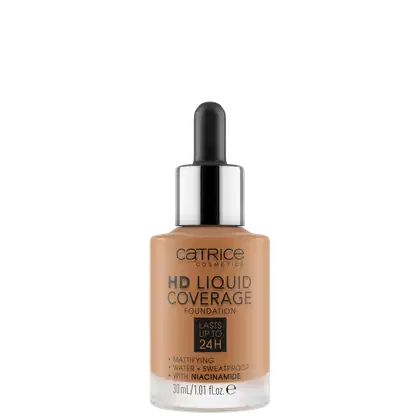 Imagem do produto Catrice HD Liquid Coverage Caramel Beige 080 - Base Líquida 30ml
