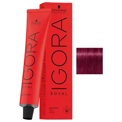 Imagem do produto Schwarzkopf Professional Igora Royal 0-89 Aditivo Criativo Mix Vermelho Violeta - Coloração Permanente 60ml