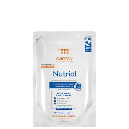 Imagem do produto Darrow Nutriol Peles Secas Refil - Loção Hidratante Corporal 300ml