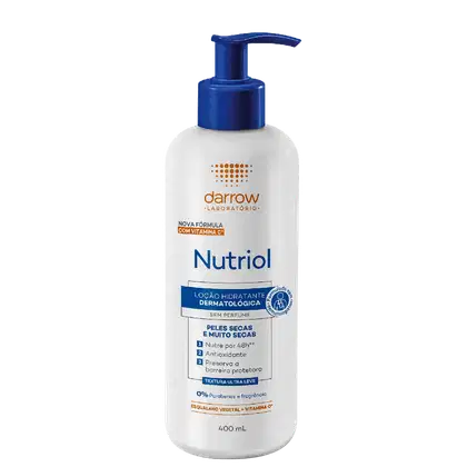 Imagem do produto Darrow Nutriol Peles Secas Sem Perfume - Loção Hidratante Corporal 400ml