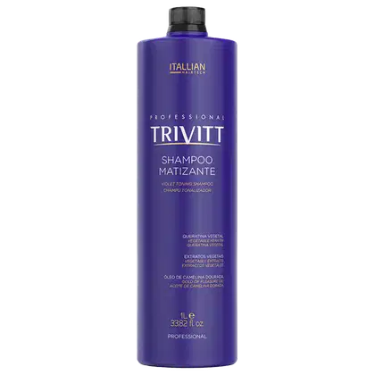 Imagem do produto Itallian Hairtech Trivitt Matizante - Shampoo 1L