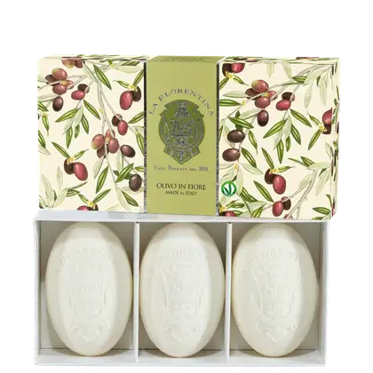Imagem do produto LA FLORENTINA SABON OLIVE FLOWERS 3X150G
