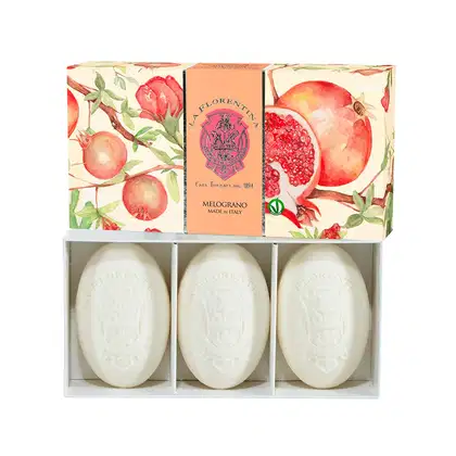 Imagem do produto LA FLORENTINA SABON POMEGRANATE 3X150G