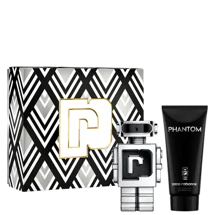 Imagem do produto Conjunto Phantom Rabanne Masculino - Eau de Toilette 100ml + Gel de Banho 100ml