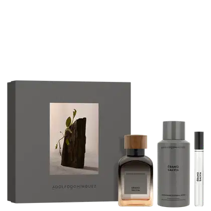 Imagem do produto Conjunto Ébano Salvia Adolfo Dominguez Masculino (3 Produtos)