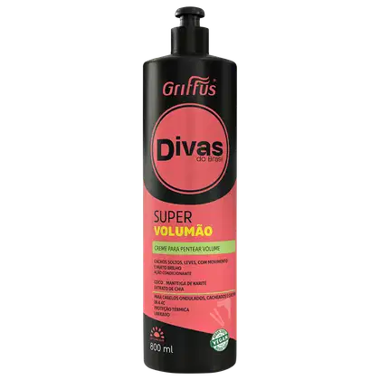 Imagem do produto Griffus Super Volumão Divas do Brasil - Creme de Pentear 800ml