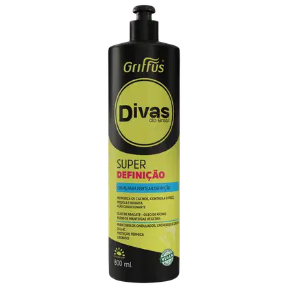 Imagem do produto Griffus Divas do Brasil Super Definição - Creme de Pentear 800ml